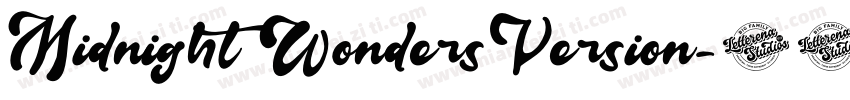 Midnight WondersVersion字体转换